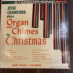 Jesse Crawford -‎ Plays Organ And Chimes For Christmas - LP Vinyl